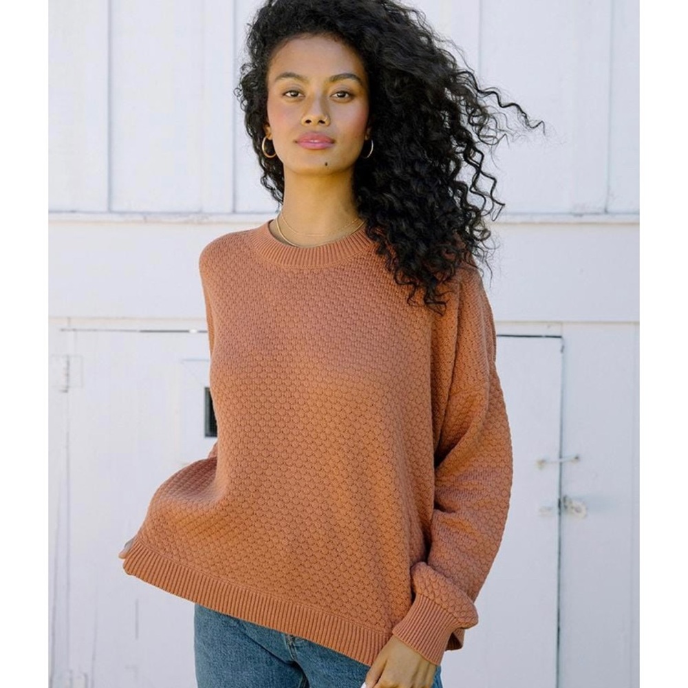 Tradlands Jude Pullover Sweater in Sepia
